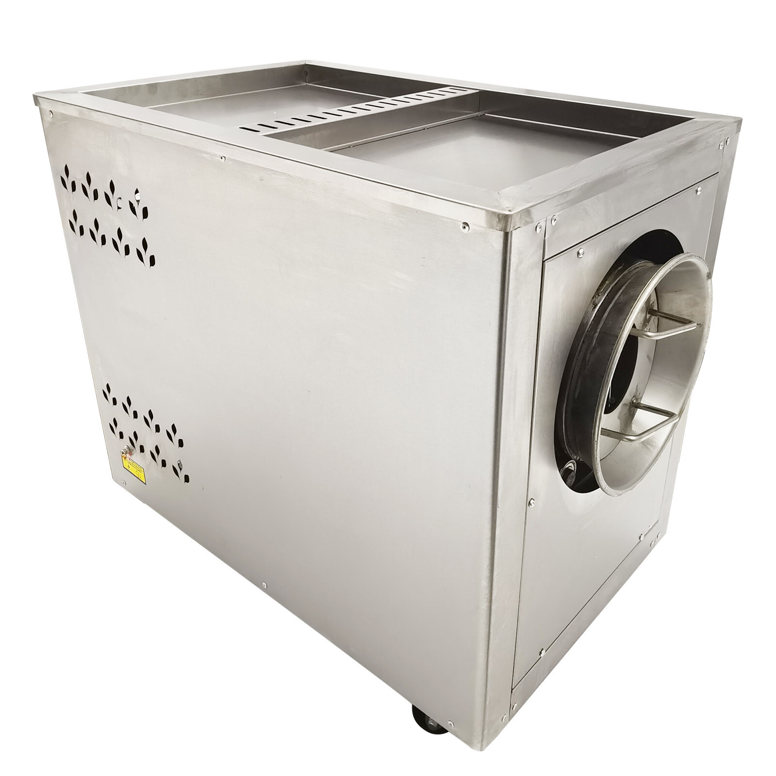 110V Full-automatic Commercial Coffee Bean Nut Roaster Drum Frying Machine