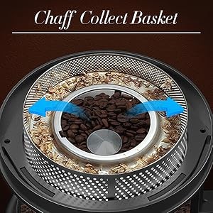 Coffee Bean Roaster Machine – Home Use Air Coffee Roaster with Adjustable Timer