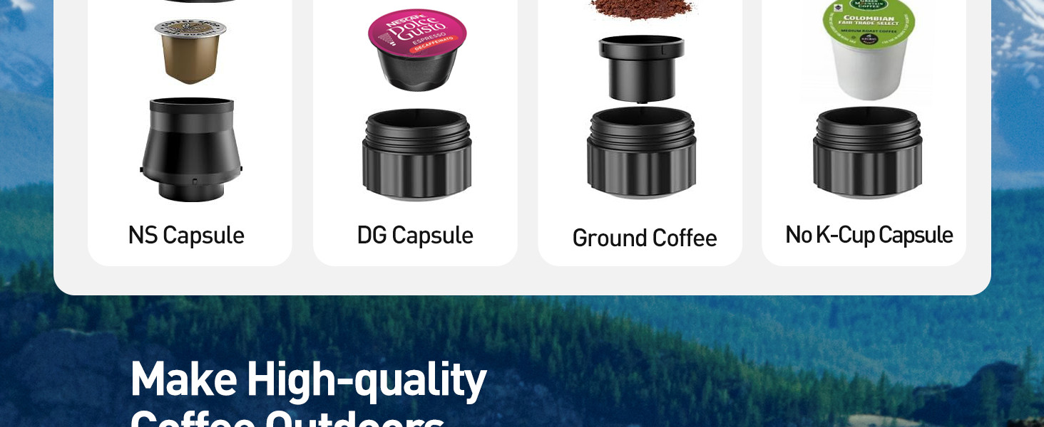 APSARAS Portable Coffee Maker for Travel, Portable Espro Maker, 20