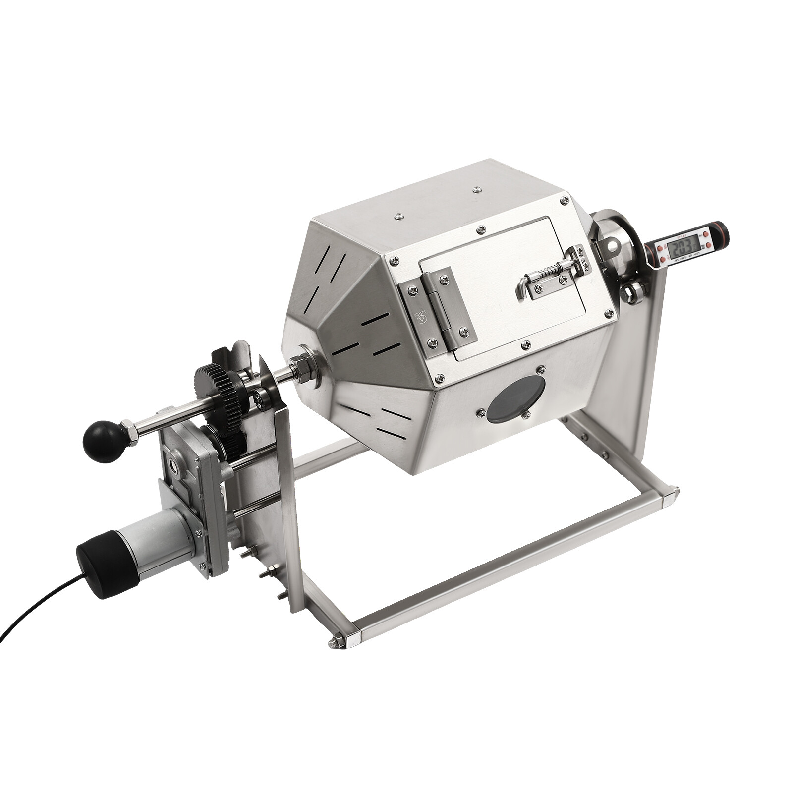 3.8L/3.45Qt Coffee Bean Roaster Commercial Coffee Bean Roaster Machine Drum Type