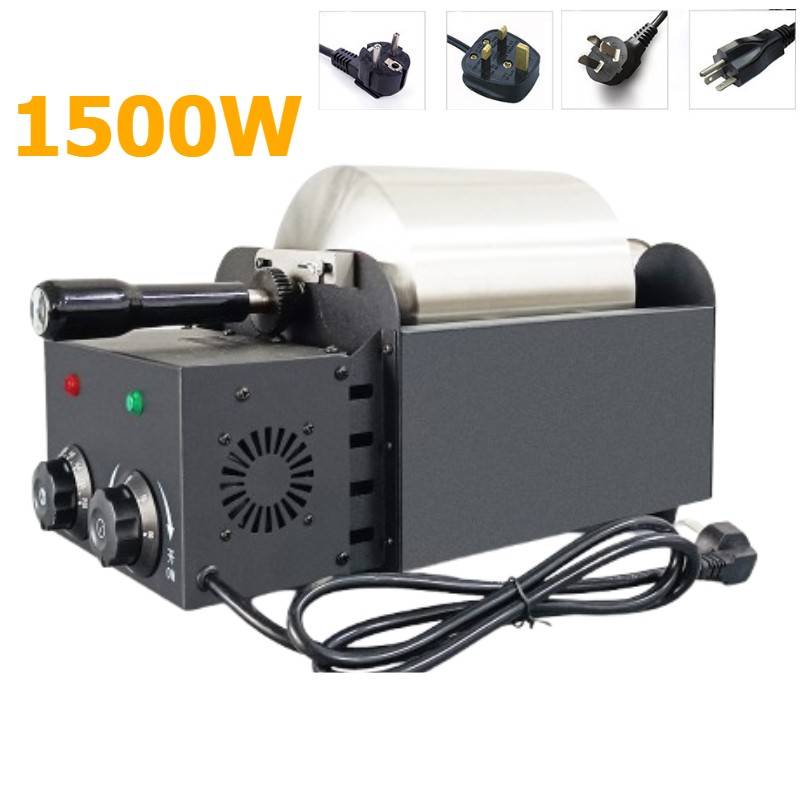 1500W Electric Coffee Roaster For Sesame Grains Melon Seeds Peanut Coffee Bean
