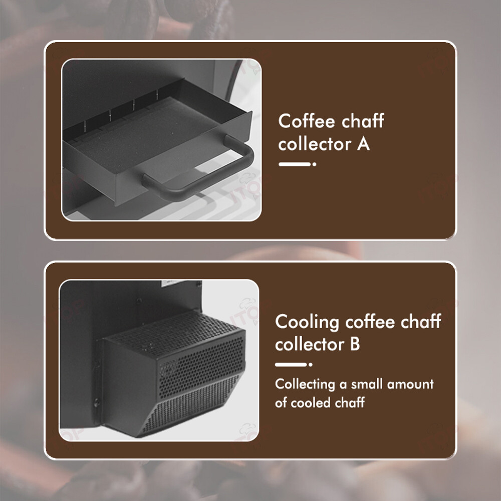 1000W Coffee Bean Roaster Commercial Automatic Roaster with Baking Curve Options
