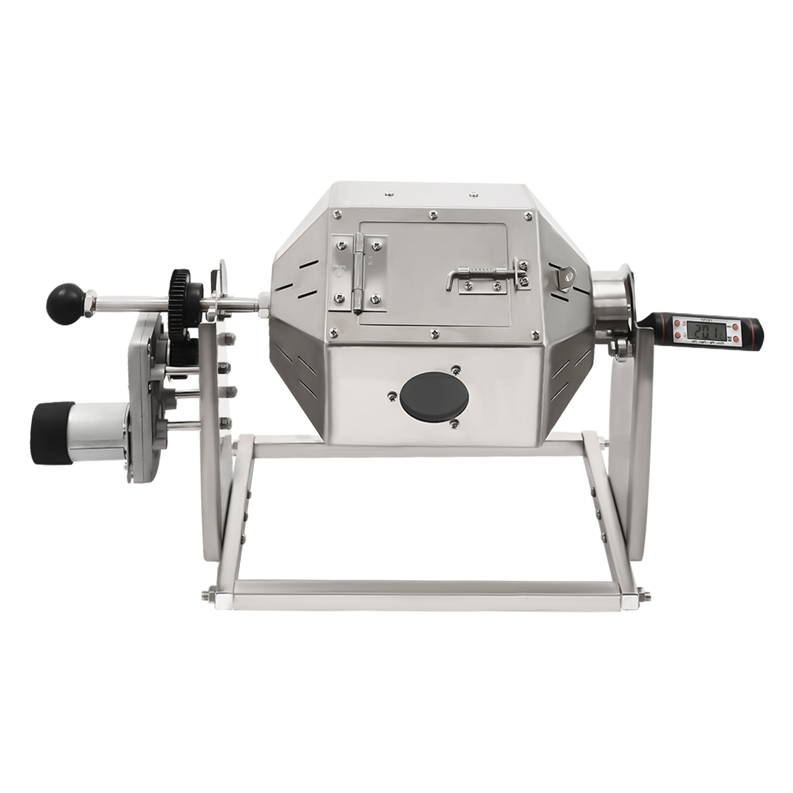 Commercial Home Kitchen Electric Coffee Bean Roaster Machine Stainless Steel NEW