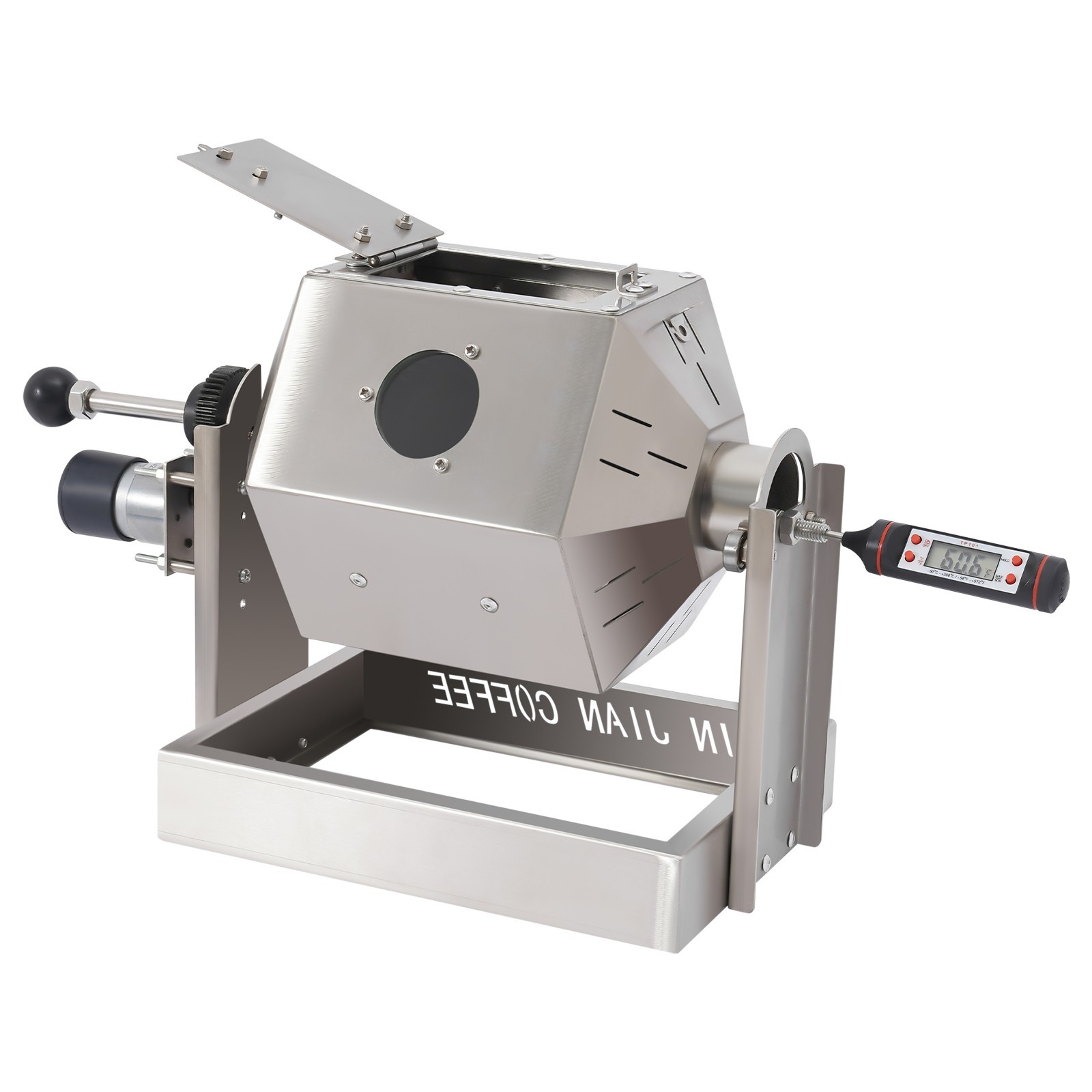 3.8L/3.45Qt Coffee Bean Roaster Commercial Coffee Bean Roaster Machine Drum Type