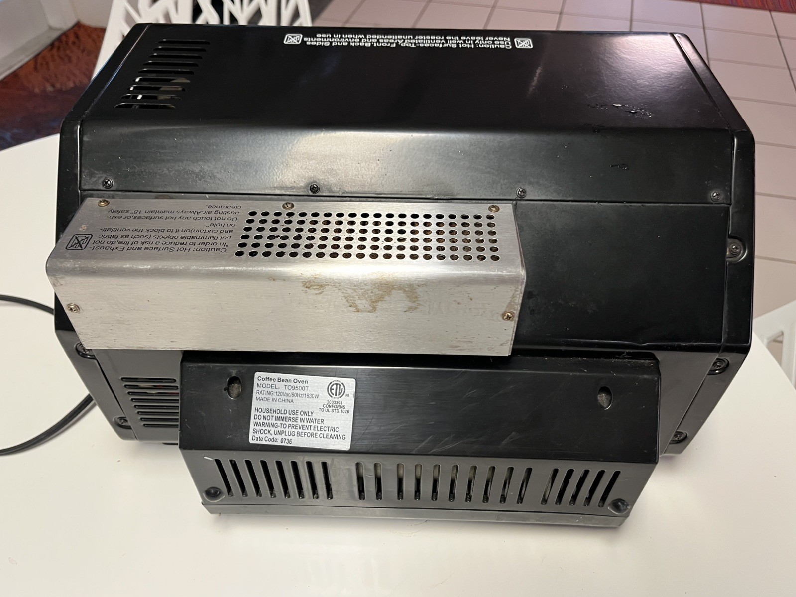 Behmor 1600 Coffee Roaster