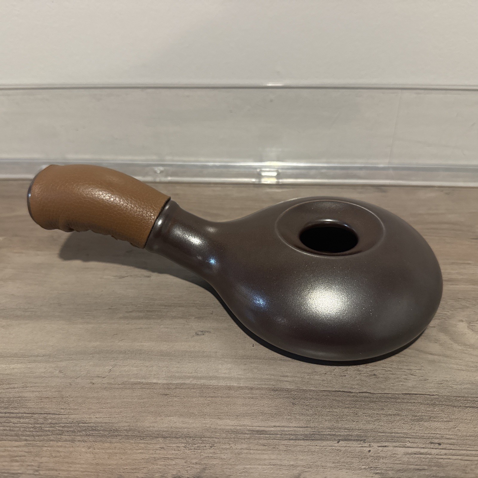 Nuvo Ceramic Handy Coffee Bean Roaster Leather Handle – Made In Korea