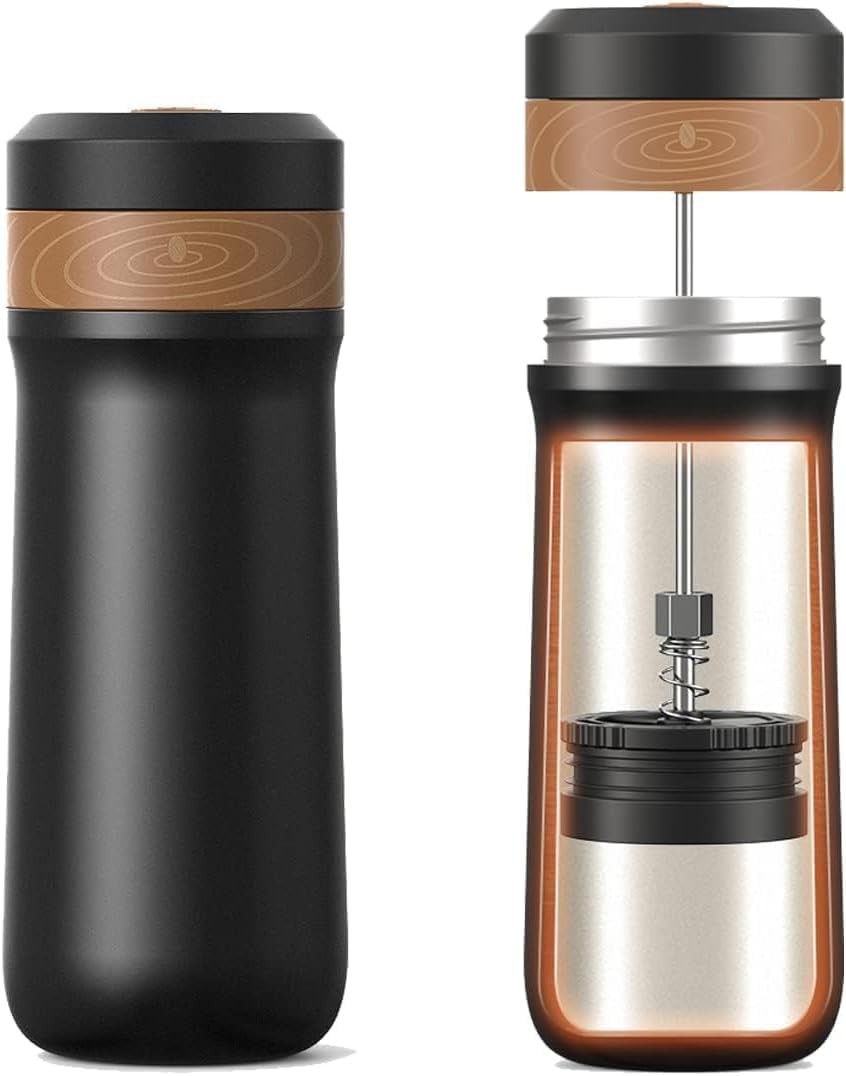 Portable French Pr Stainl Steel Coffee Maker Travel French