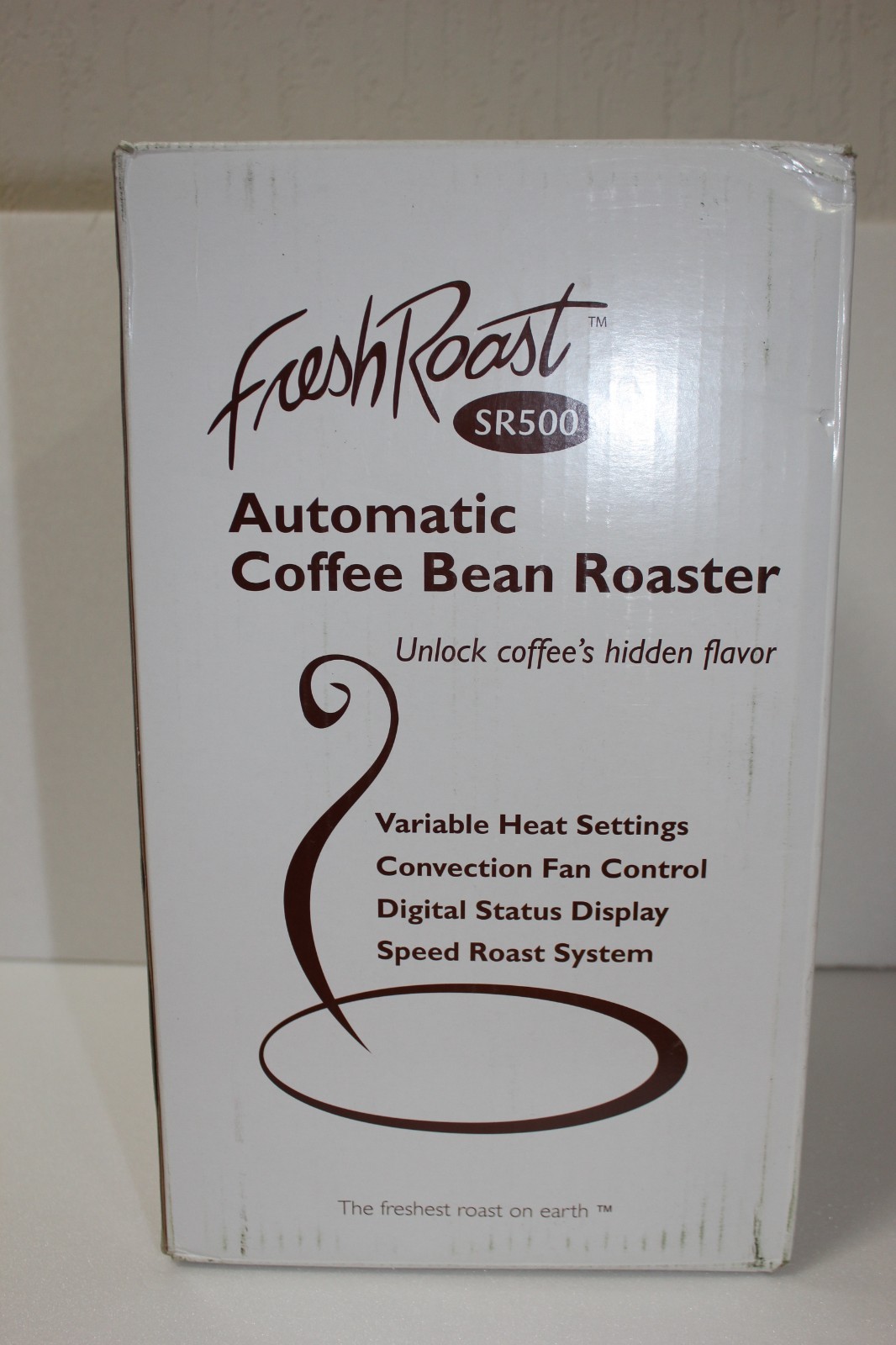 Fresh Roast SR500 Automatic Coffee Bean Roaster – Black