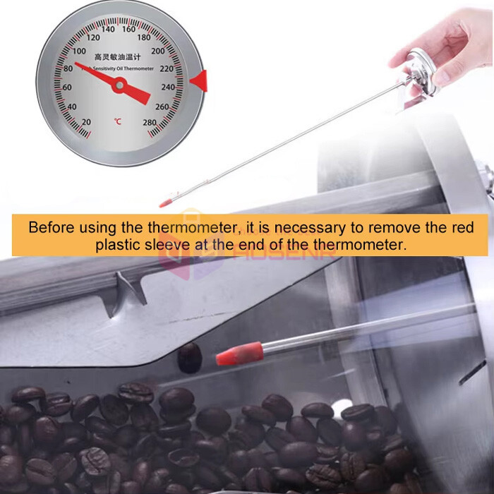 Electricity Coffee Bean Roasting Machine Electrical Heating Coffee Roaster