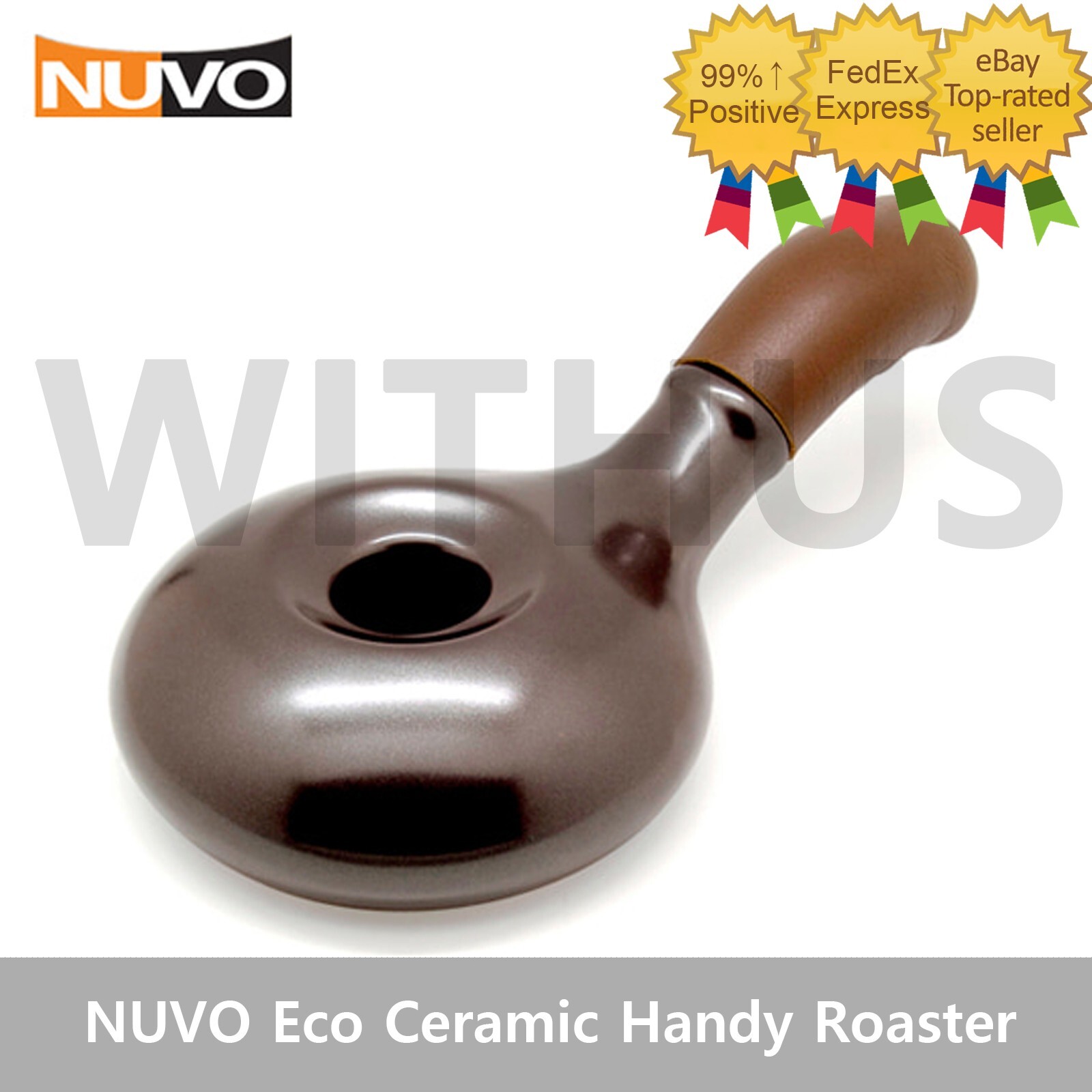 NUVO Eco Ceramic Handy Coffee Bean Roaster Max70g NV-1CHR