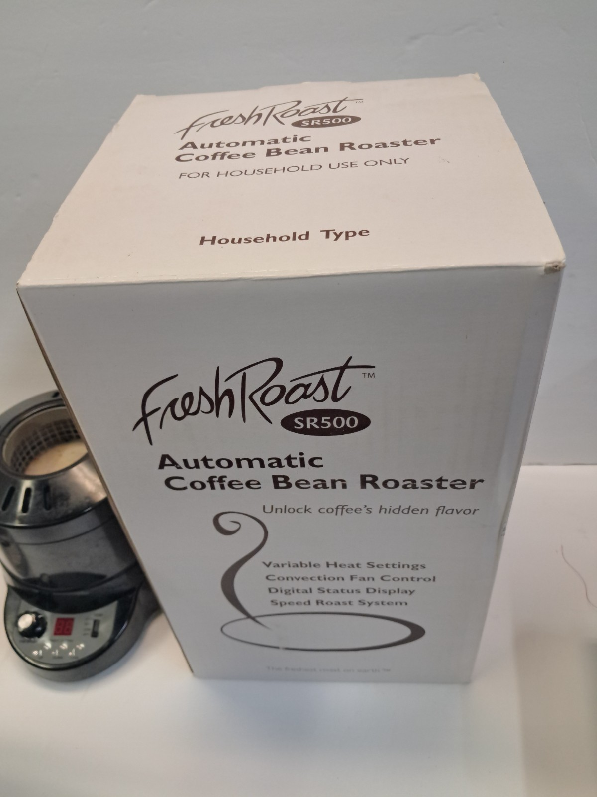 Fresh Roast SR500 Automatic Personal Home Coffee Bean Roaster FB102SR FreshRoast