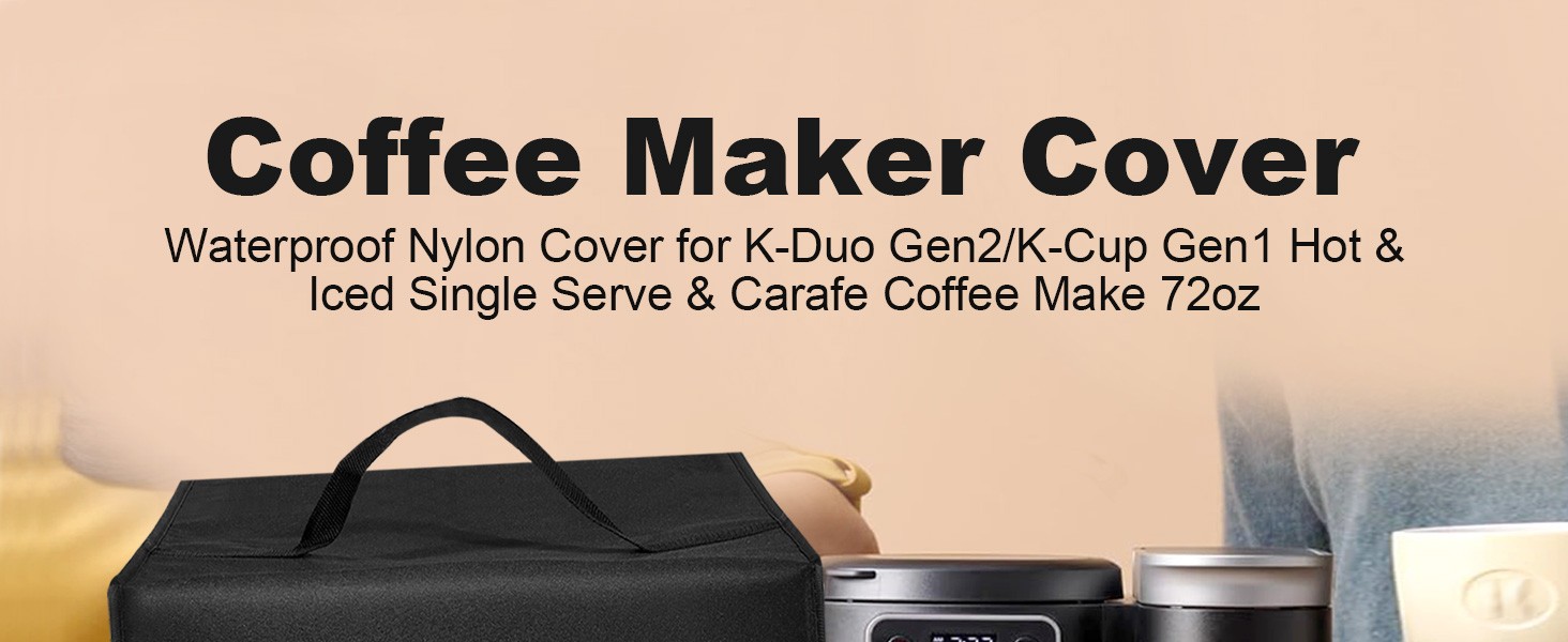 Cold Brew Coffee Maker Cover Drip Coffee Maker Lid Waterproof Antistatic
