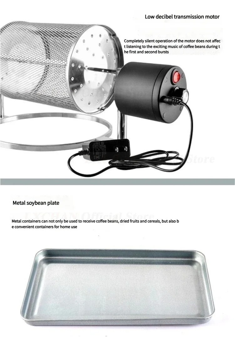 HomeWise Coffee Roaster Capacity 100-250g Coffee Bean Roasting Machine