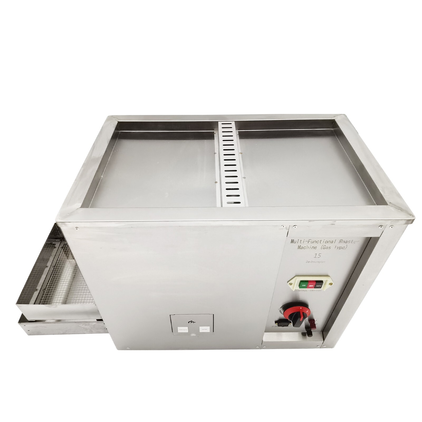 110VOutdoor Gas Coffee Nut Roaster Peanut Frying Machine Commercial Nut Roasting