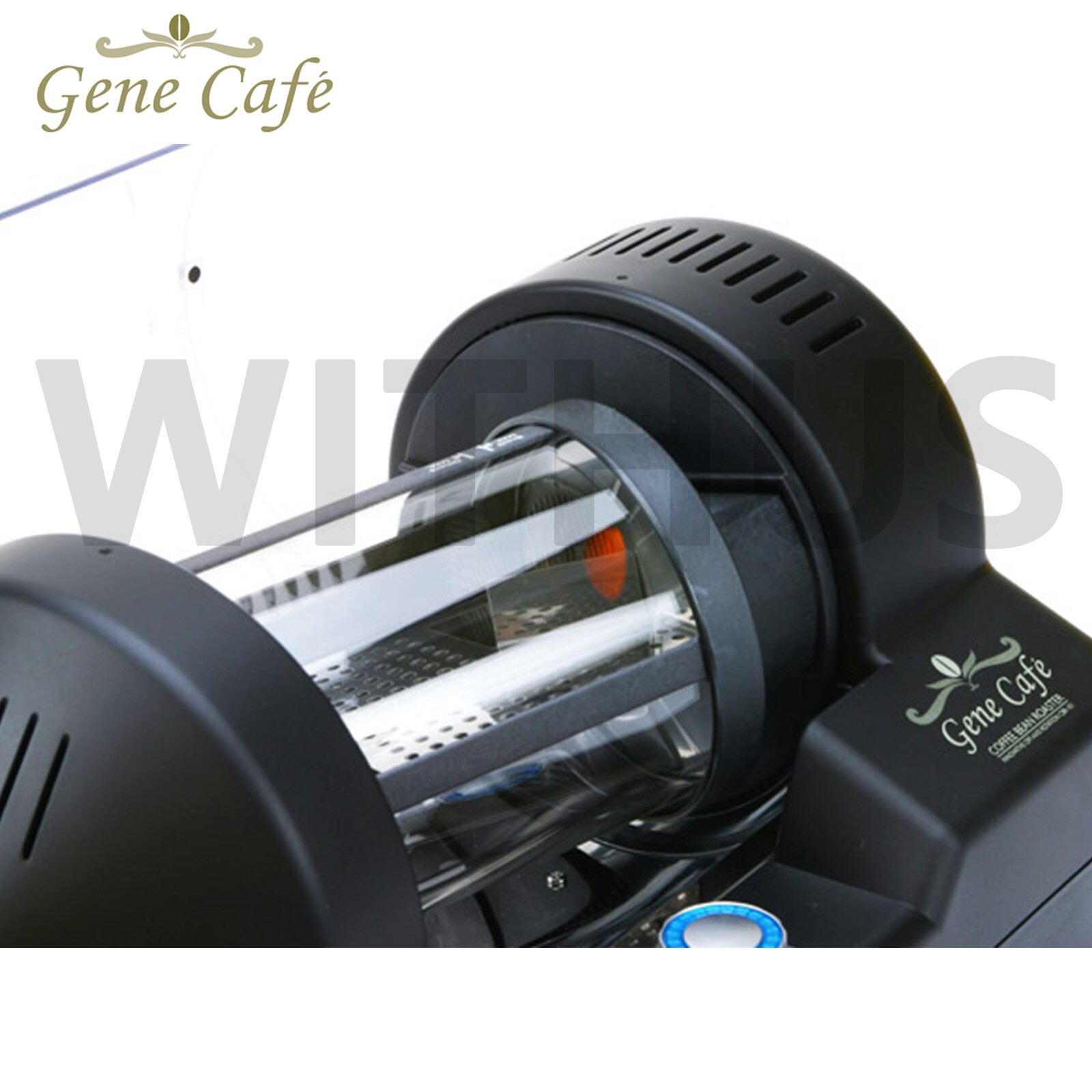 GENE CAFE CBR-101A Hot-Air Type Home Coffee Bean Roaster + Cooler Black/Red 220V