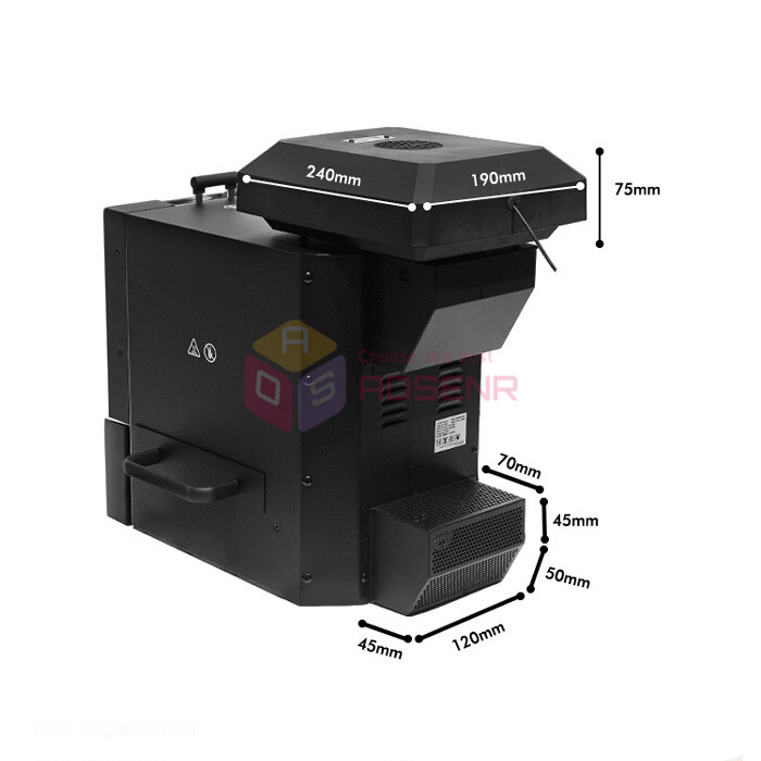 Simulates Direct Fire Electric Drum Coffee Roasting Machine Coffee Bean Roaster