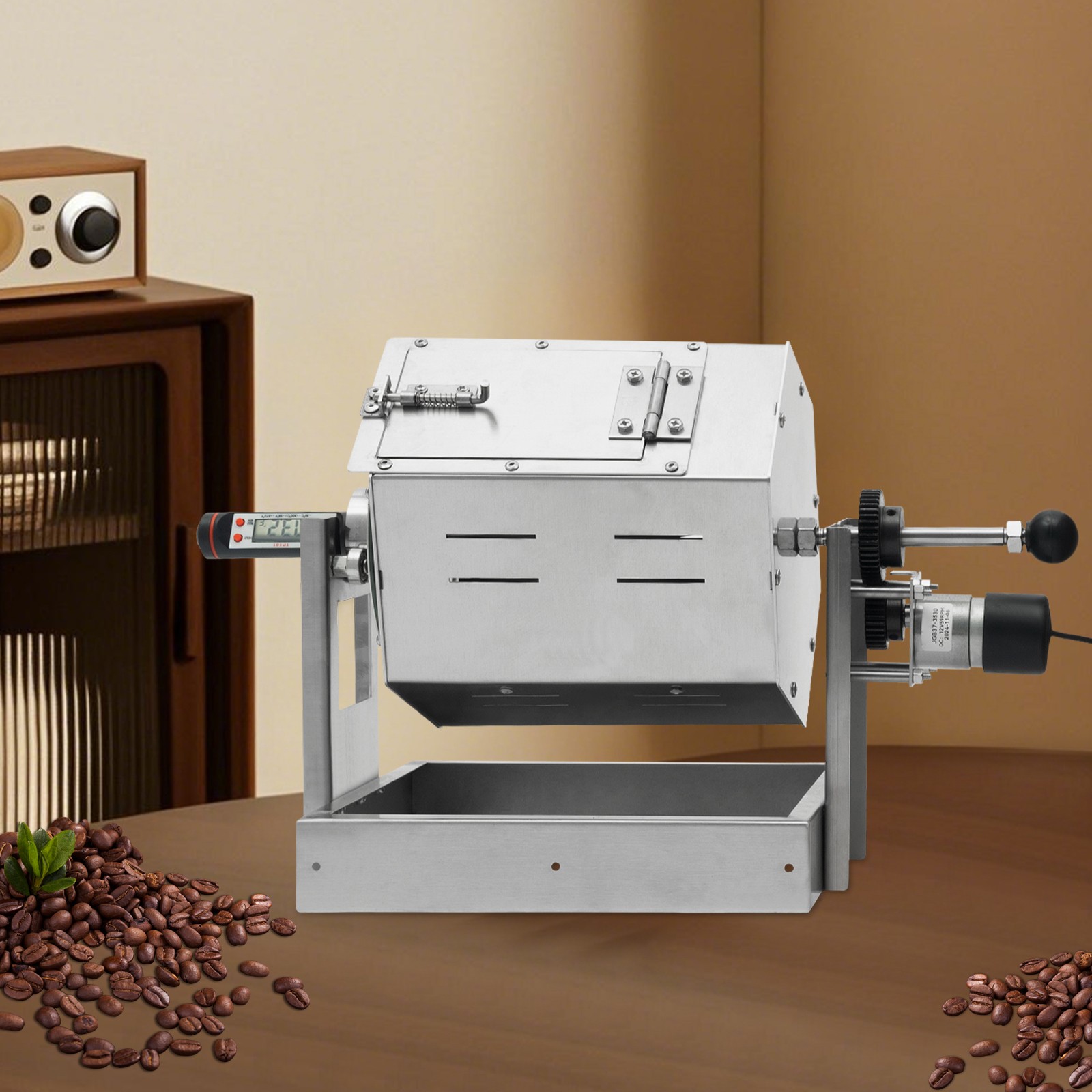 Electric Coffee Beans Roaster Machine Commercial Coffee Bean Roaster 300-1200g