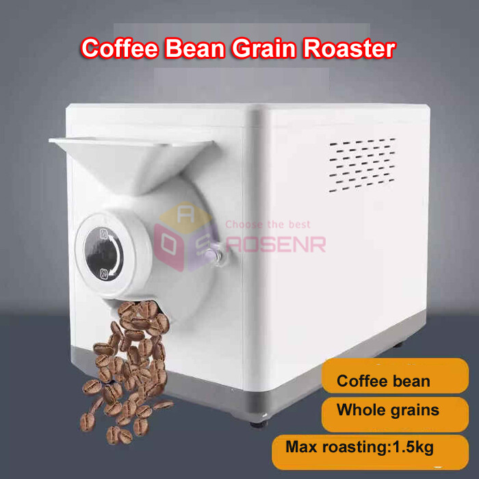 Electric Coffee Bean Roaster Machine Grain Dry 110V-240V Commercial Roaster