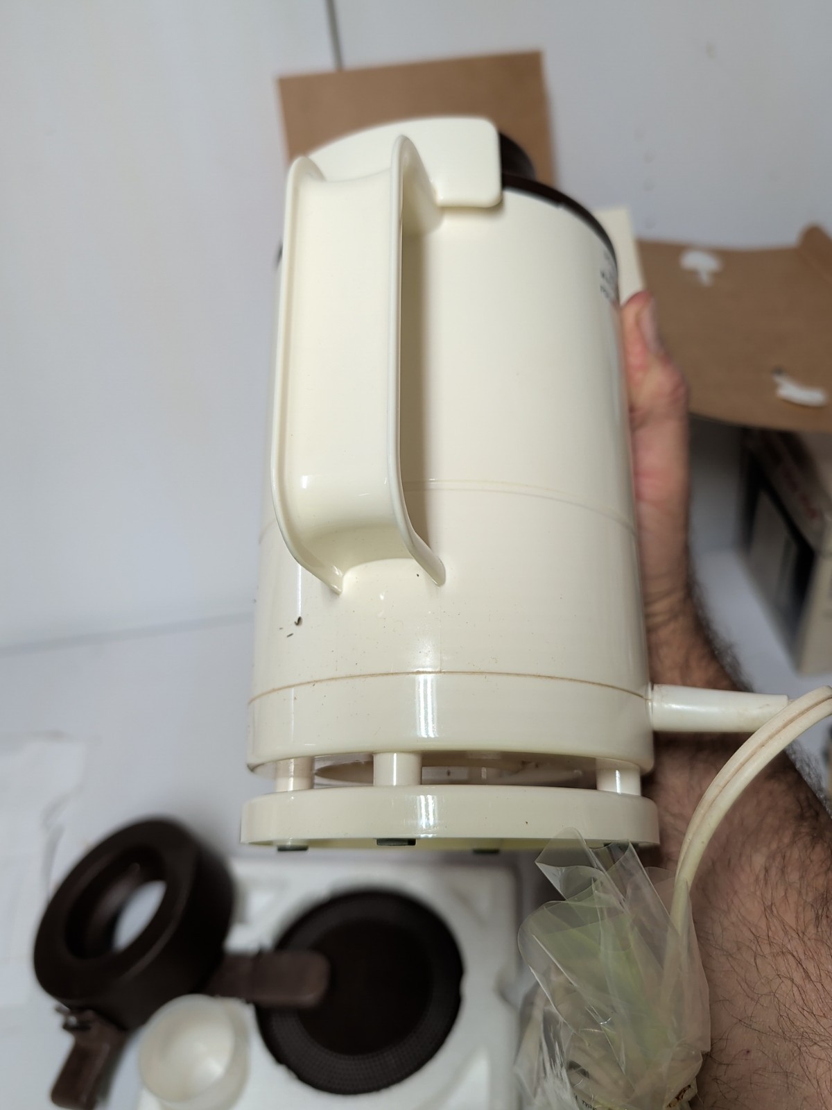 NIB VTG 80s Melitta Electric Coffee Bean Roaster AromaRoast Model CBR-10