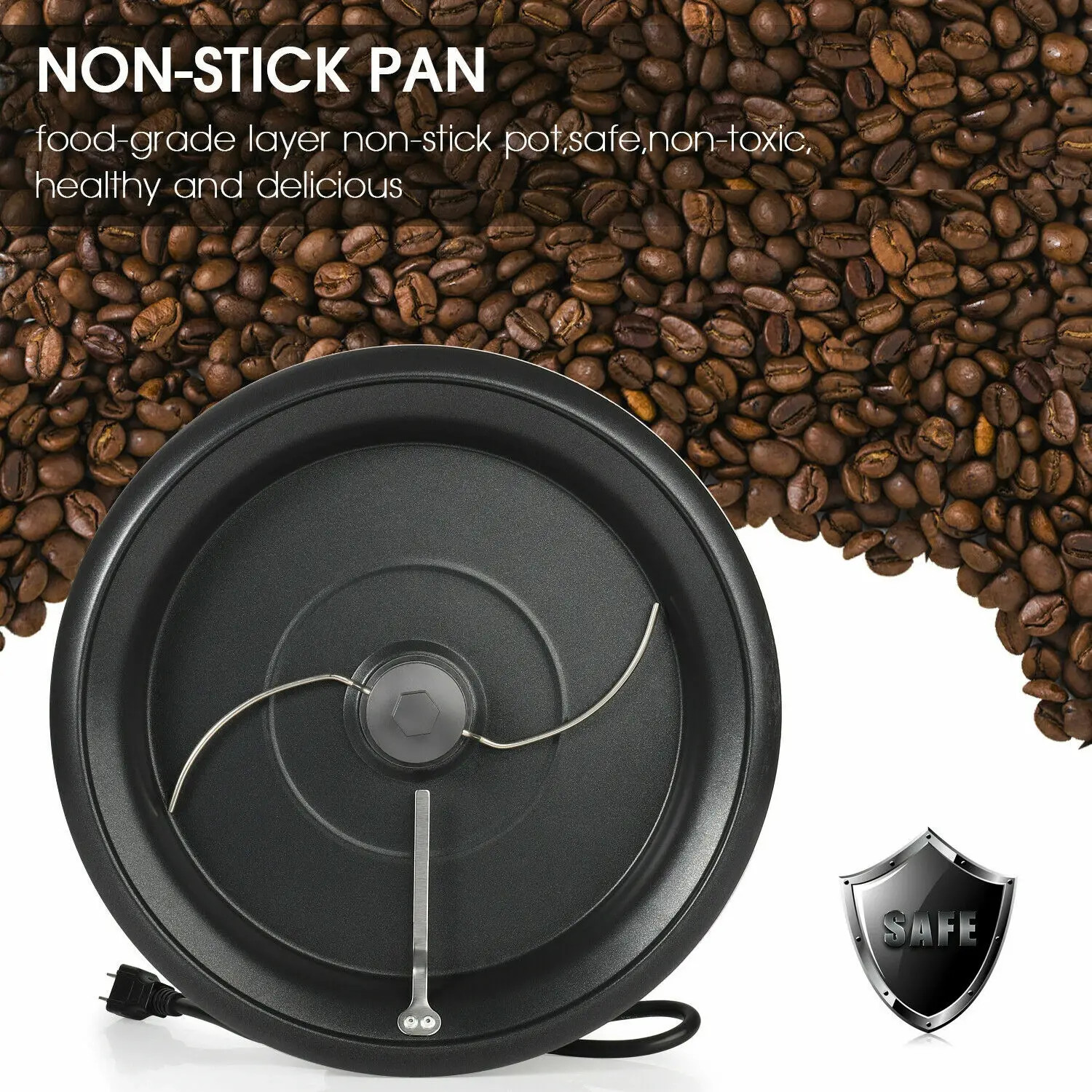 Fully Automatic Constant Temperature Heating Home Electric Coffee Bean Roaster