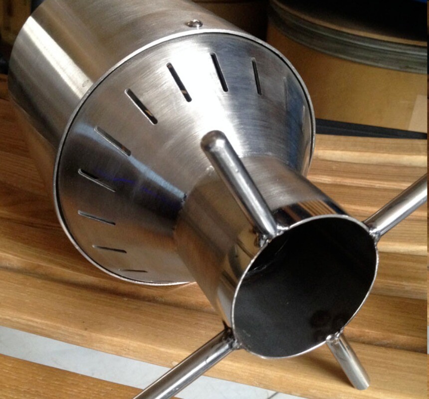 New Manual Stainless Steel Coffee Beans Roaster Machine HOME Kitchen TOOL