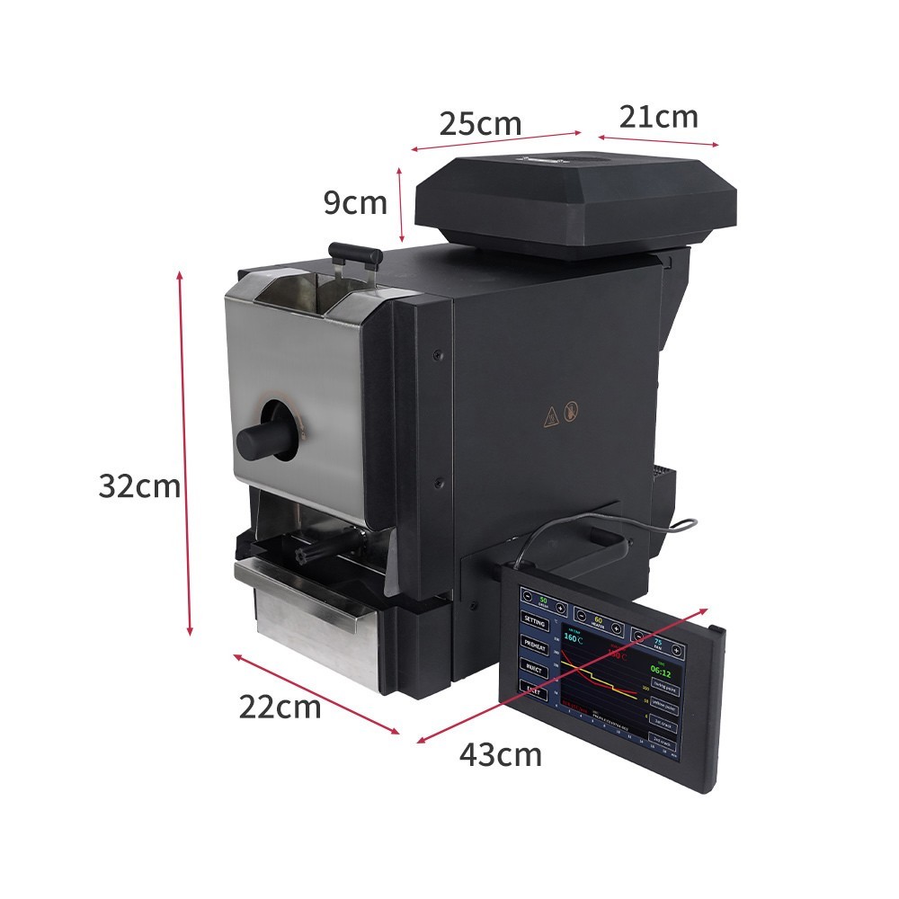 ITOP Electric Coffee Bean Toaster Dual Roasting Artisan Connect Bean Roaster