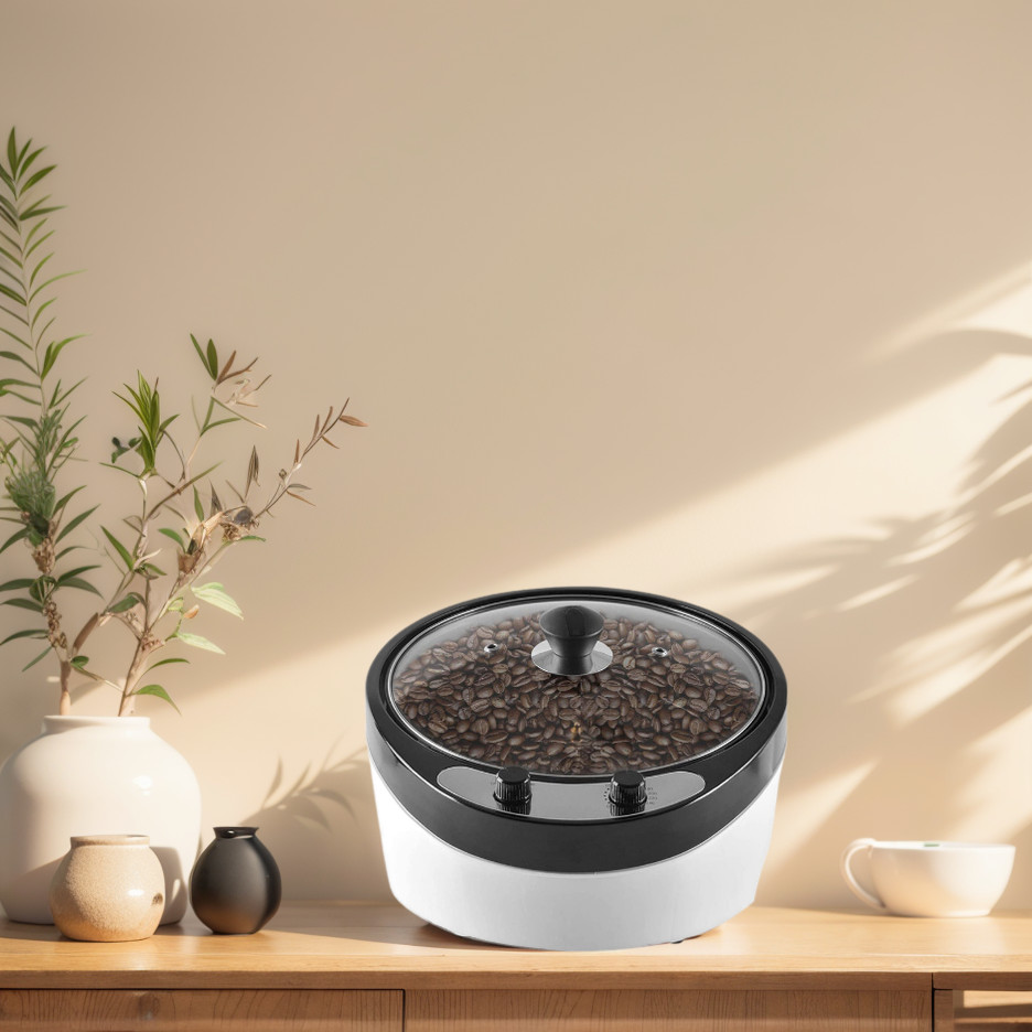 110V 800g Electric Coffee Roaster Household Coffee Bean Popcorn Roaster 800W