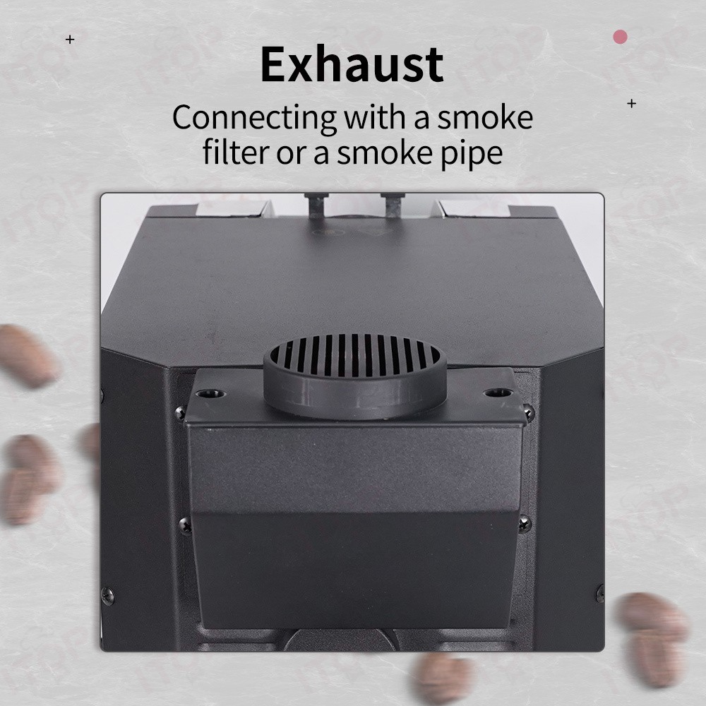 ITOP Espresso Bean Roaster Dual System Roasting Control with Connection Artisan