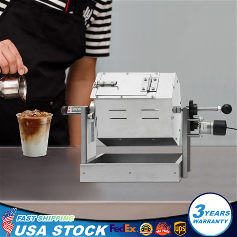 Electric Coffee Beans Roaster Machine Commercial Coffee Bean Roaster 300-1200g